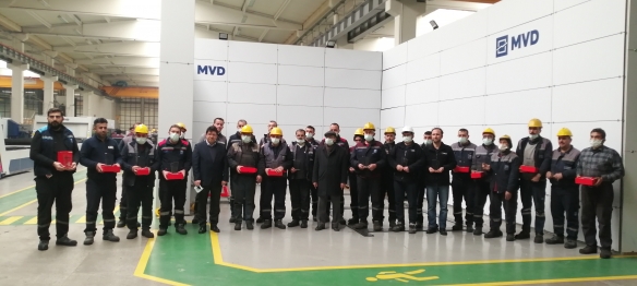 Award ceremony for our dynamic team